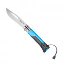 Couteau Opinel Outdoor bleu n° 8 lame inox